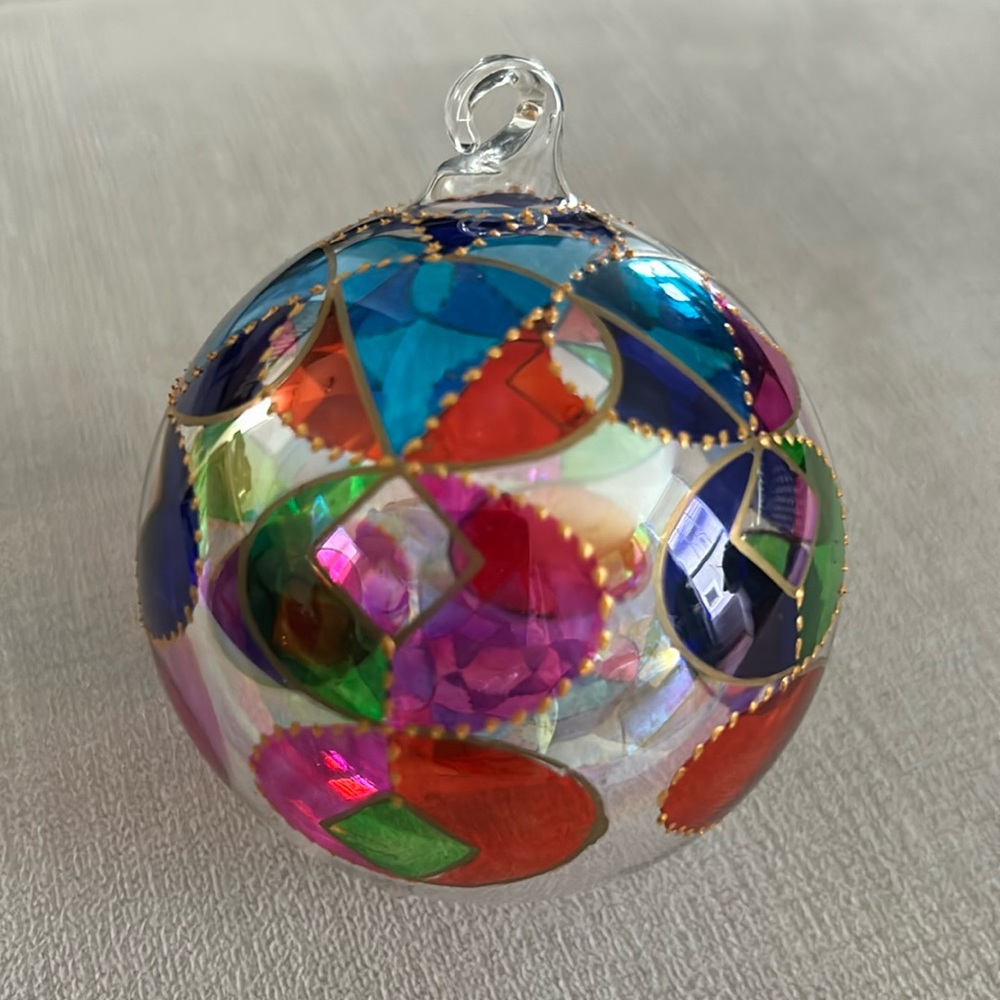 Murano Glass Venezia Handblown Christmas Ornament